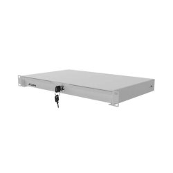 19" DRAWER 1U/483X270MM MAX LOAD CAPACITY UP TO 30KG ASSEMBLY GREY LANBERG