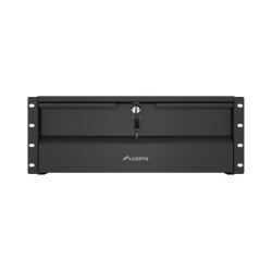 19" DRAWER 4U/483X360MM MAX LOAD CAPACITY UP TO 90KG 4 POINT ASSEMBLY BLACK LANBERG