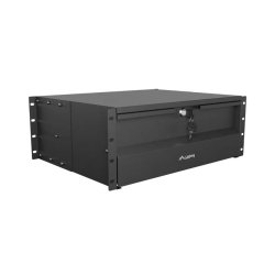 19" DRAWER 4U/483X360MM MAX LOAD CAPACITY UP TO 90KG 4 POINT ASSEMBLY BLACK LANBERG