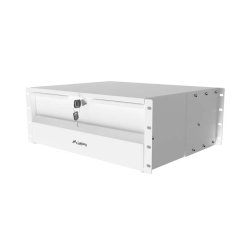 19" DRAWER 4U/483X360MM MAX LOAD CAPACITY UP TO 90KG 4 POINT ASSEMBLY GREY LANBERG