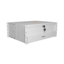 19" DRAWER 4U/483X360MM MAX LOAD CAPACITY UP TO 90KG 4 POINT ASSEMBLY GREY LANBERG