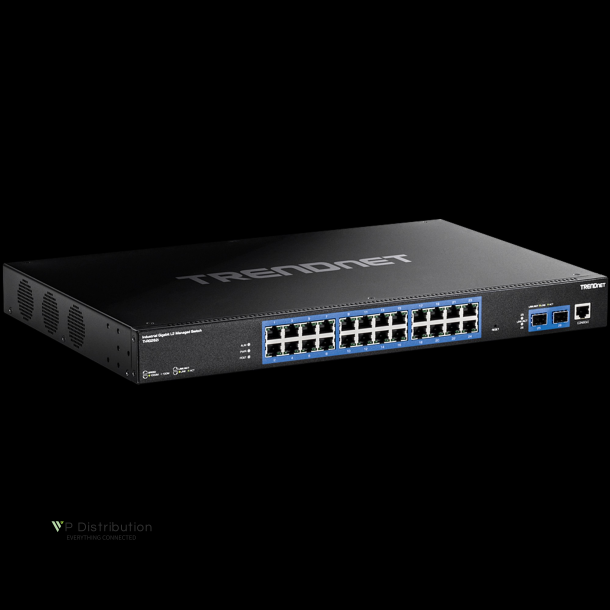 Trendnet 26-Port Industrial Gigabit L2 Managed Rackmount Switch