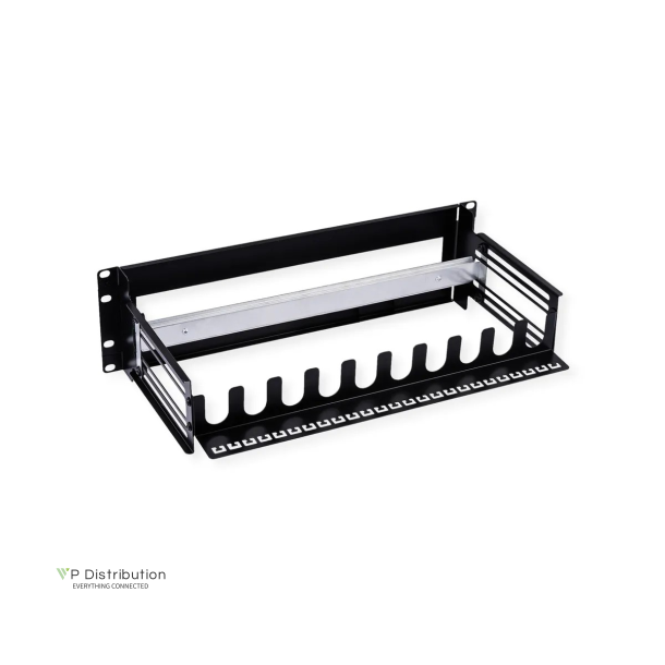 VALUE 19" DIN Rail Bracket, 3U with Cable Management