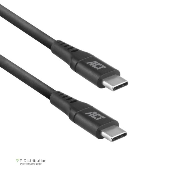 ACT USB 3.2 Gen1 charging/data cable C male - C male 1 meter