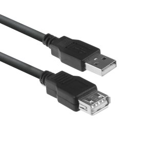 ACT USB 2.0 extension cable A male - A female 1.8 meters, Zip Bag
