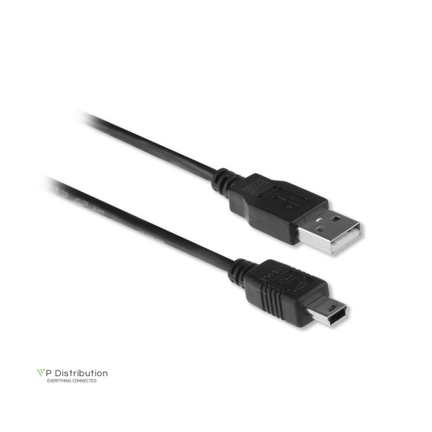 ACT USB 2.0 connection cable A male - B mini male 1.8 meters