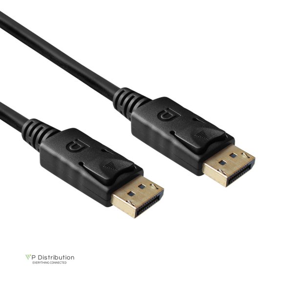 ACT 2 meters Displayport 1.4 8K connection cable male - male, Zip Bag