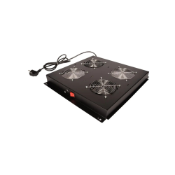 ROLINE 19" roof fan unit with 2 fans ON/OFF black