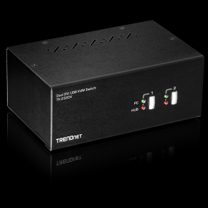 Trendnet 2-Port Dual Monitor DVI KVM Switch