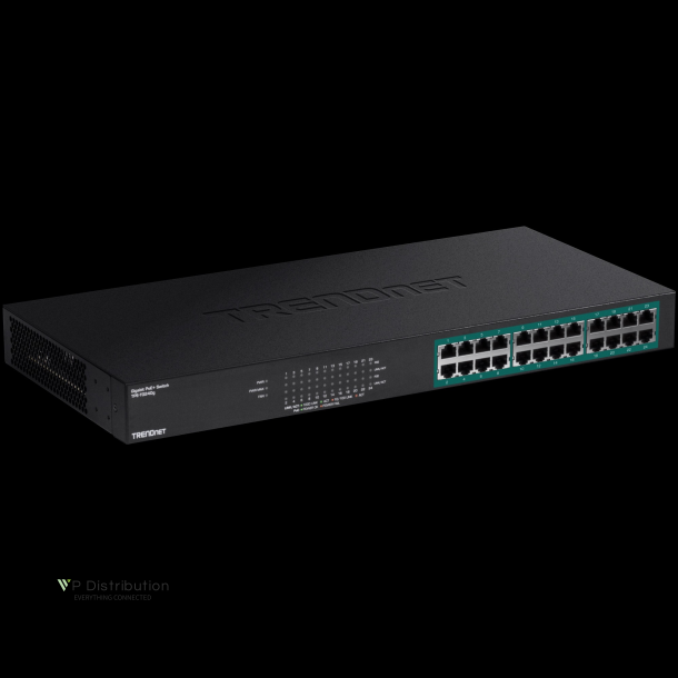 Trendnet 24-port GREENnet Gigabit PoE+ Switch (370W)
