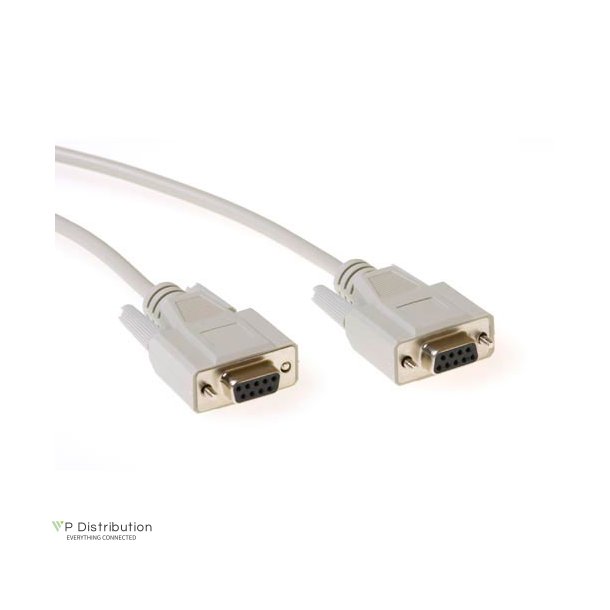 ACT 1.8 metre Serial 1:1 connection cable 9 pin D-sub female - 9 pin D-sub female