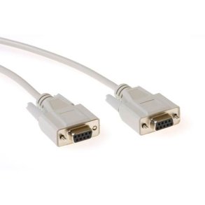 ACT 5 metre Serial 1:1 connection cable 9 pin D-sub female - 9 pin D-sub female