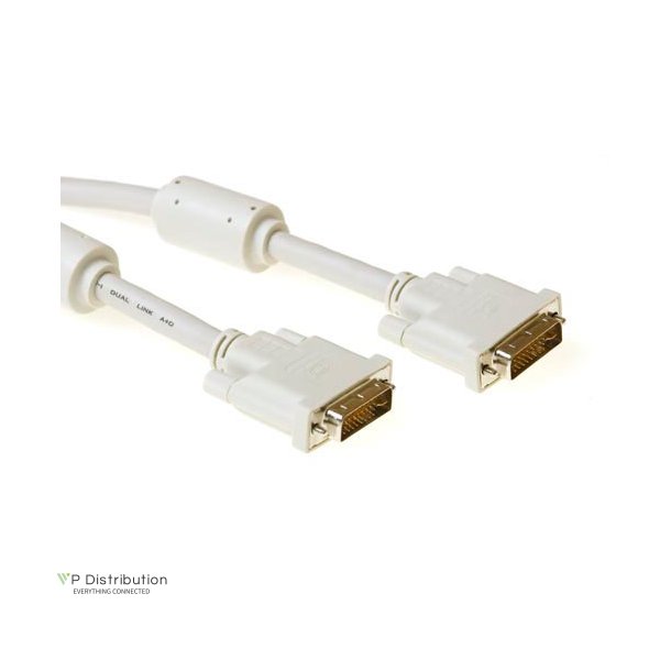 ACT DVI-I Dual Link cable male - male, High Quality    2,00 m