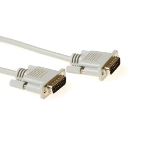 ACT 5 metre Serial 1:1 connection cable 15 pin D-sub male - 15 pin D-sub male
