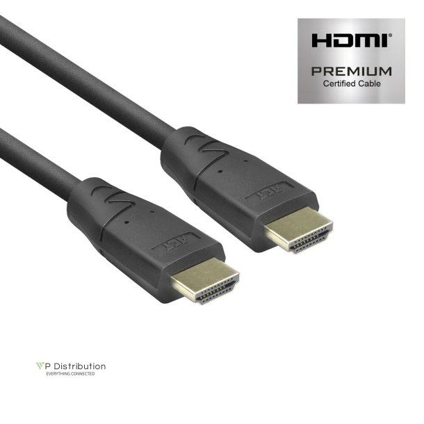 ACT 6.1 meters HDMI High Speed premium certified cable v2.0 HDMI-A male - HDMI-A male