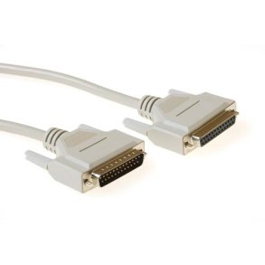 ACT 15 metre Serial 1:1 connection cable 25 pin D-sub male - 25 pin D-sub female