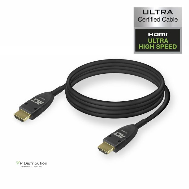 ACT 10 meters HDMI 8K Ultra High Speed Certified Active Optical Cable v2.1 HDMI-A male - HDMI-A male