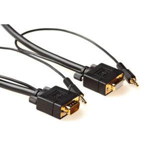 ACT 2 metre High Performance VGA + Audio extension cable male-female