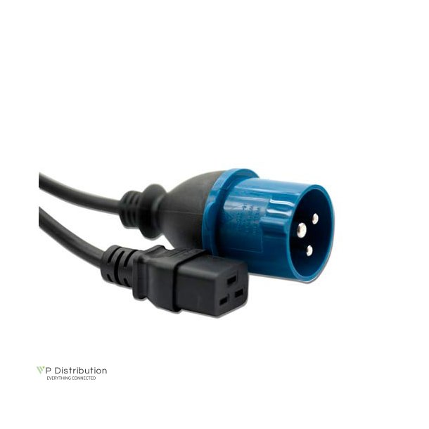 ACT Powercord CEE1 - C19 black 2.5 m