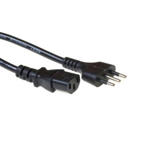 ACT Powercord Italian plug - C13 black 2.5 m
