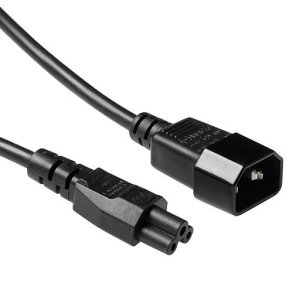 ACT Powercord C14 - C5 black 0.5 m