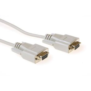 ACT 3 metre Serial interlink connection cable 9 pin D-sub female - 9 pin D-sub female