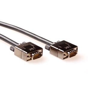 ACT 1.8 metre High Performance VGA cable male-male with metal hoods