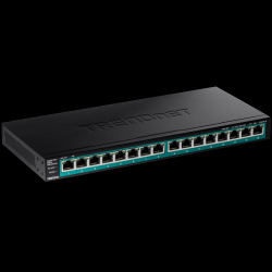 Trendnet 16-Port Gigabit PoE+ Switch(123W)