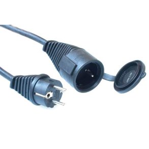 Brennenstuhl 230V extension cable mains connector CEE7/7 male - mains connector CEE7/7 female IP 44    5.00 m