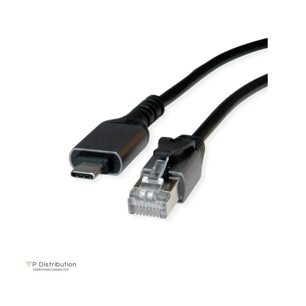 VALUE USB3.2 Cable C - RJ45 (GbE), FTP, M/M, 2m