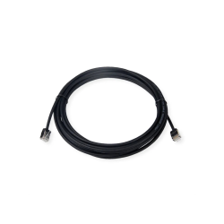 ROLINE PatchCord U/FTP, C6A, black, 1.5m UltraShort Connector, LSOH