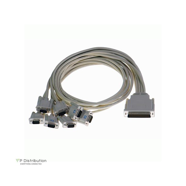 Brainboxes Lynx Cable 78 Way D to 8x9 Pin