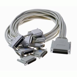 Brainboxes Lynx Cable 78 Way D to 8x25 Pin