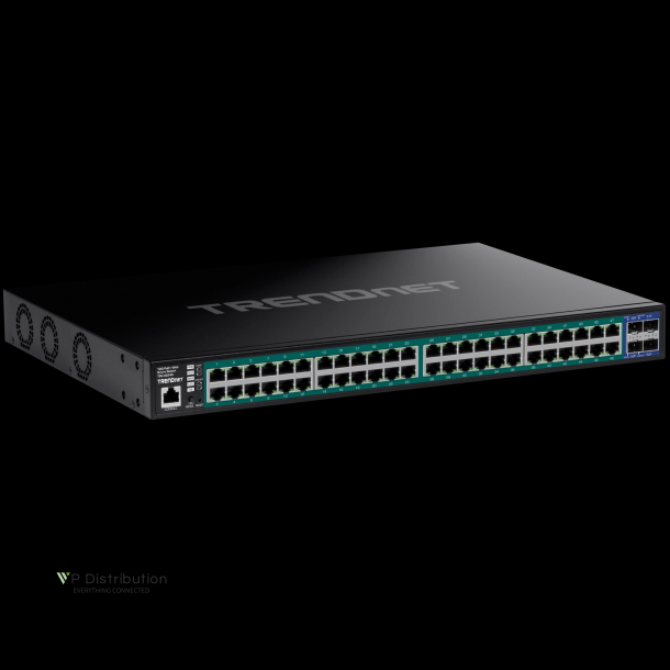 Trendnet 52-Port Gigabit Web Smart PoE+ Switch with 10G SFP+ Slots
