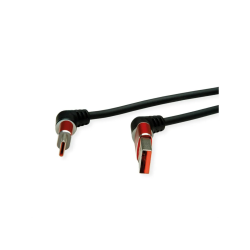 ROLINE USB2.0 360� Rotation Cable, A-C, M/M, 60W, 2m