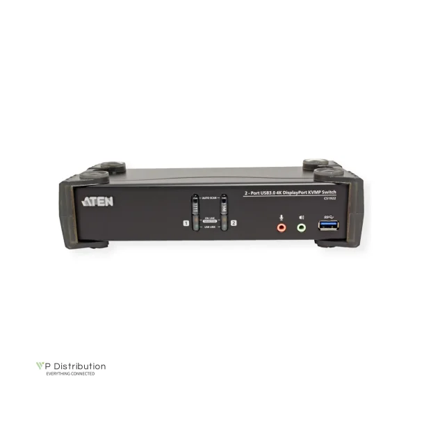 ATEN CS1922 2-Port USB 3.0 4K DP KVM