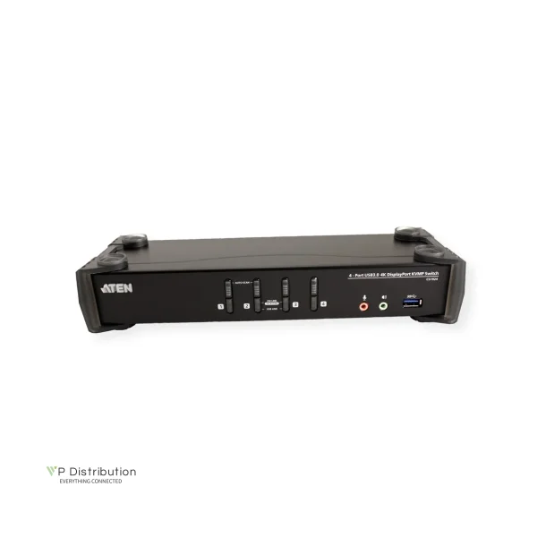 ATEN CS1924 4-Port USB 3.0 4K DP KVM