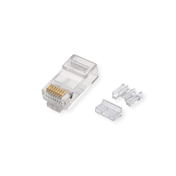 ROLINE Cat.6A Modular Plug, Unshielded, +Insert, 10 pcs.