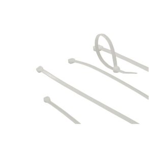 ACT Cable ties transparent, length 100 mm, width 2.5 mm