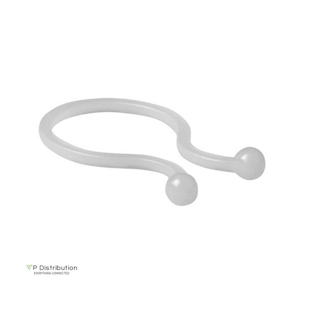 ACT Twist cable tie transparent 22 mm