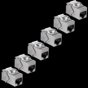 Trendnet Cat6A RJ-45 Keystone Inline Coupler (6-Pack)