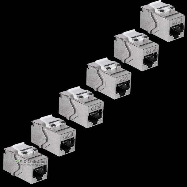 Trendnet Cat6A RJ-45 Keystone Inline Coupler (6-Pack)