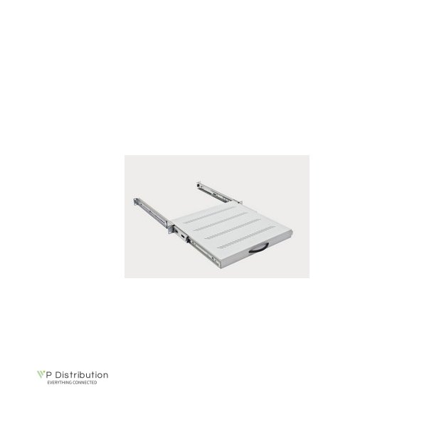 Triton 19" Shelf 1U Extendable, 450Mm, 30Kg, Grey