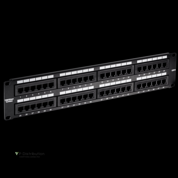 Trendnet 48-port Cat6 Unshielded Patch Panel