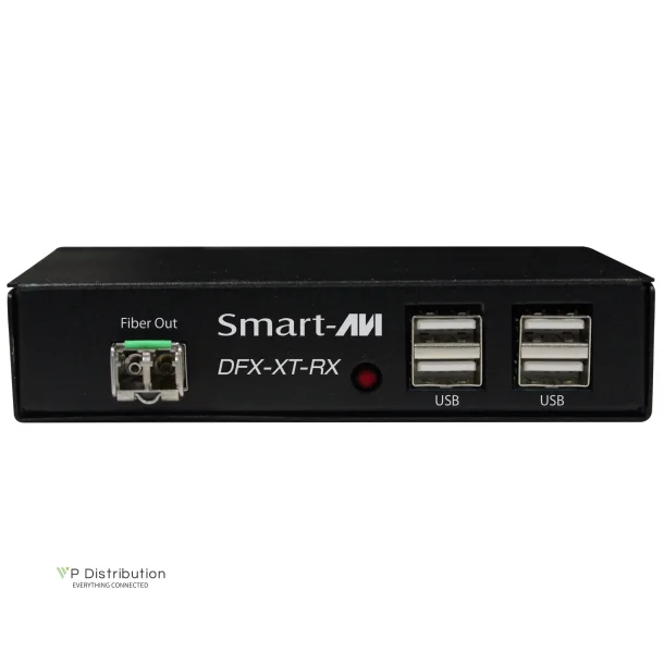 SmartAVIHDMI, USB 2.0, Audio via Dual Fiber Receiver. Includes: [DFX-XT-RX-S, PS5VD3A-WLLMNT]