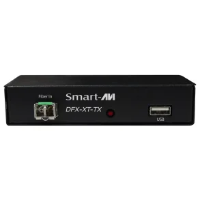 SmartAVIHDMI, USB 2.0, Audio via Dual Fiber Transmitter. Includes: [DFX-XT-TX-S, PS5VD3A-WLLMNT]