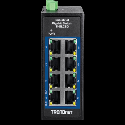 Trendnet 8-Port Industrial Gigabit DIN-Rail Mini Switch