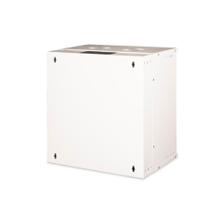 19" 12U wall mounting cabinet, SOHO Pro perforated door, 595 x 540 x 400 mm, unmounted, gr