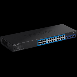 Trendnet 24-Port Gigabit Web Smart with 4 x 10G SFP+ slots