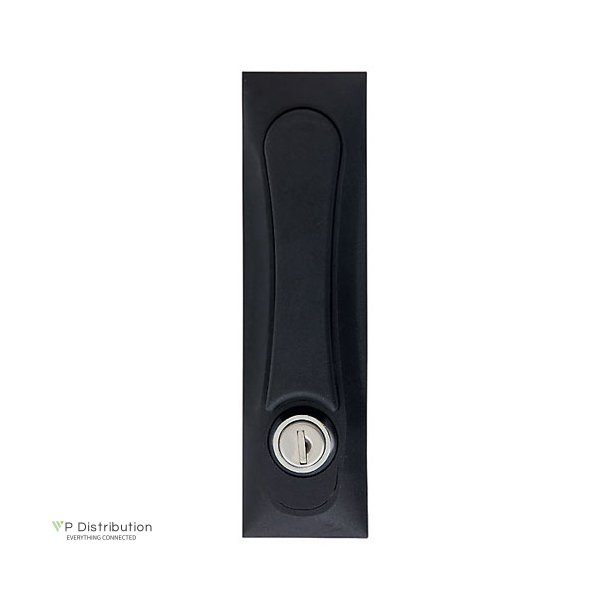 Triton Handle With Lock For Floor-Standing Enclosure, Keyed Alike